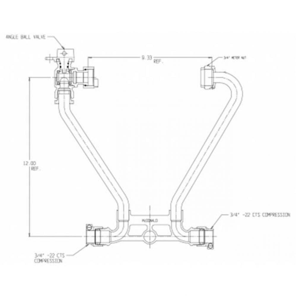 722-307WX22 33 HxH MTRSTR SPBVxM NUT CTS X CTS