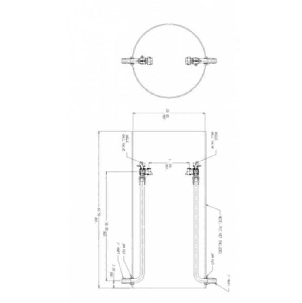 715-448WWPP 44X20 SGL RISER STR SPBV X SPBV