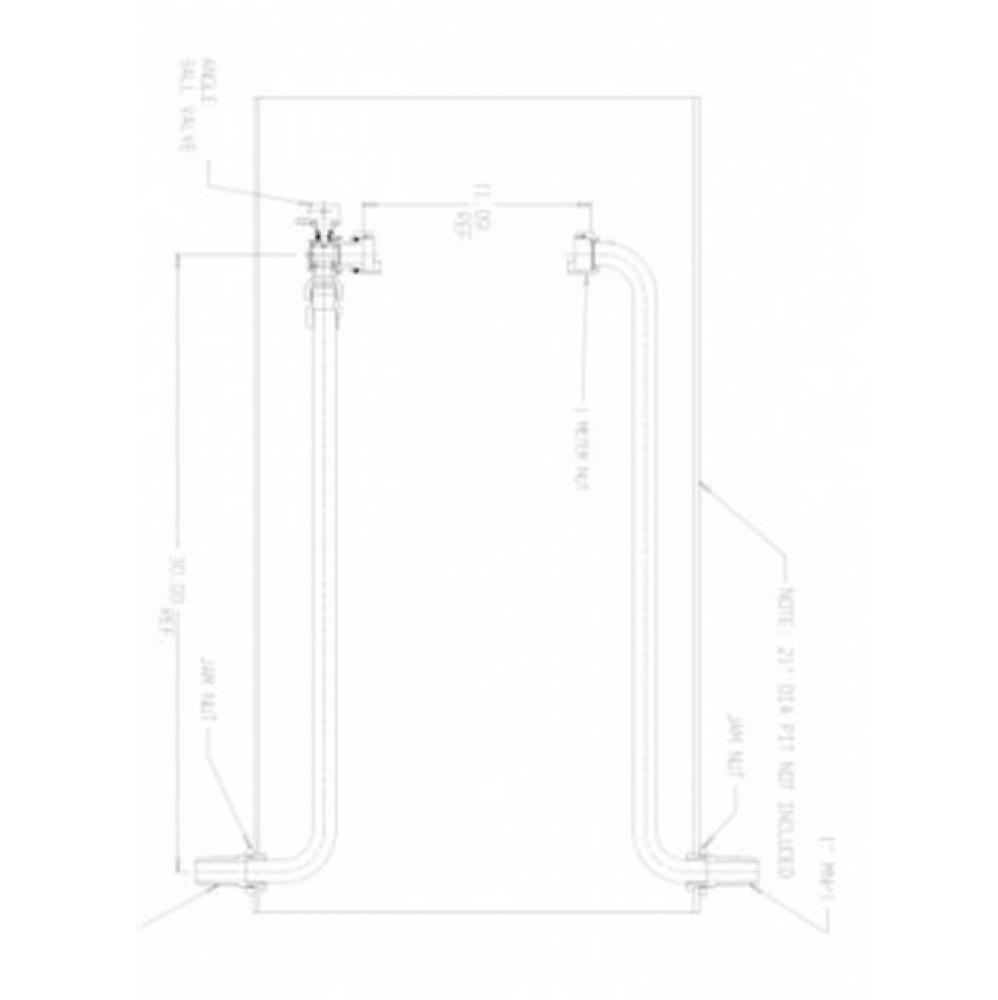 715-430WDPP 44X20 SGL RISER STR SPBVxSPDCK