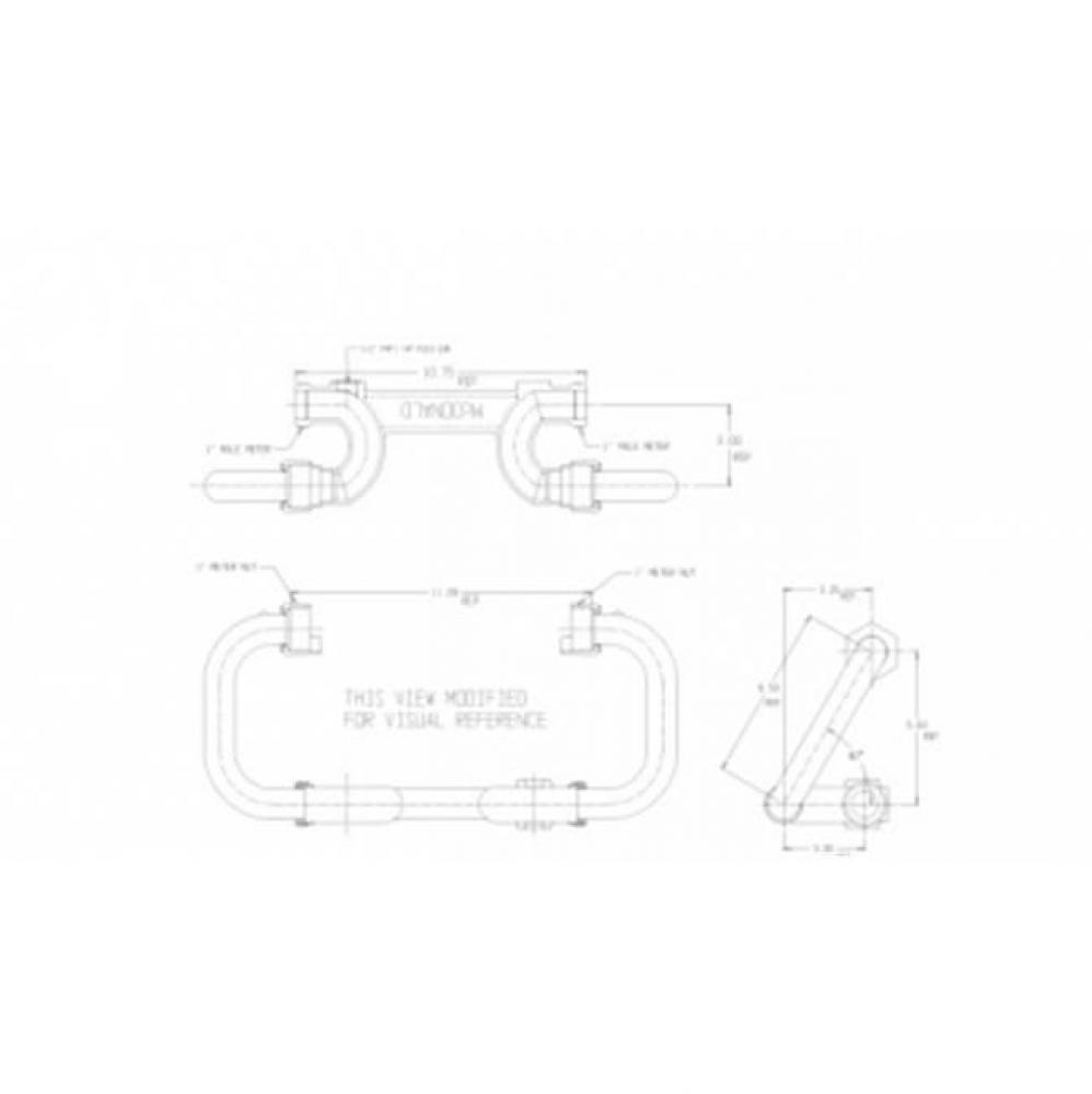 717-406XXAA X60 LOW RISE RESETTER M NUT X M NUT