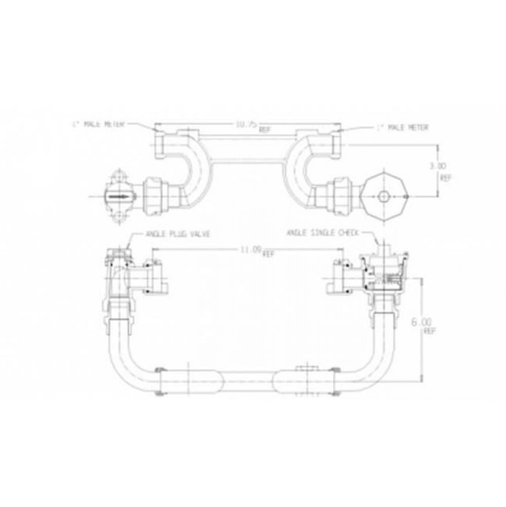 717-406LC-- LOW RISE RESETTER PV X FPSCK