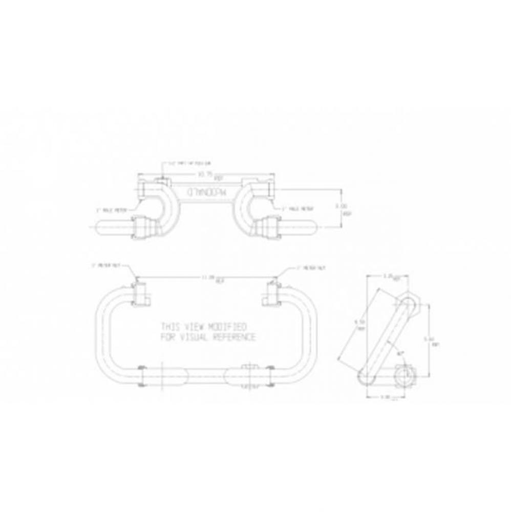 717-410XXDD X180 LOW RISE RESETTER M NUTxM NUT