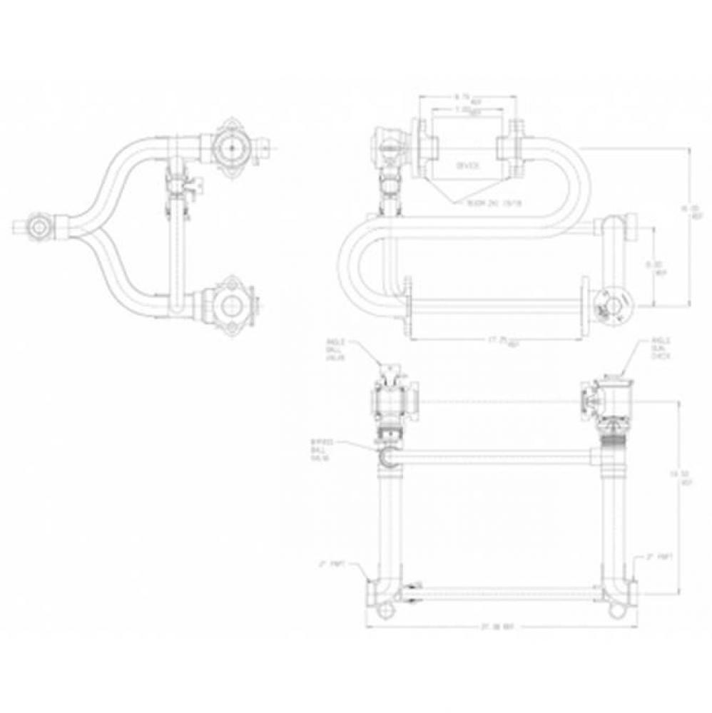 750H719WDFF 775X9.25 HxH TAN  HBP FPBVxFPDCK FNPTxFNPT