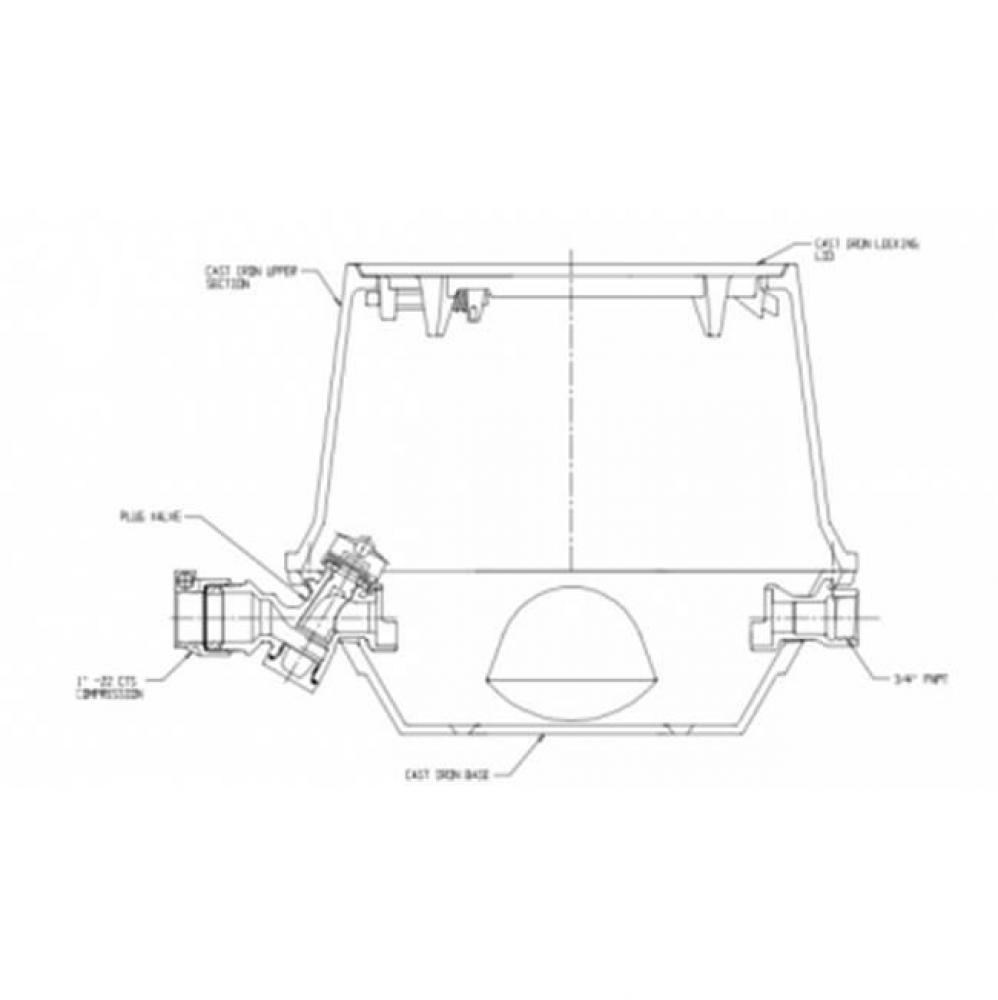 775-210PC3G 332 YKBX 3/4 PEP SPVx3/4 FNPT SC-NL