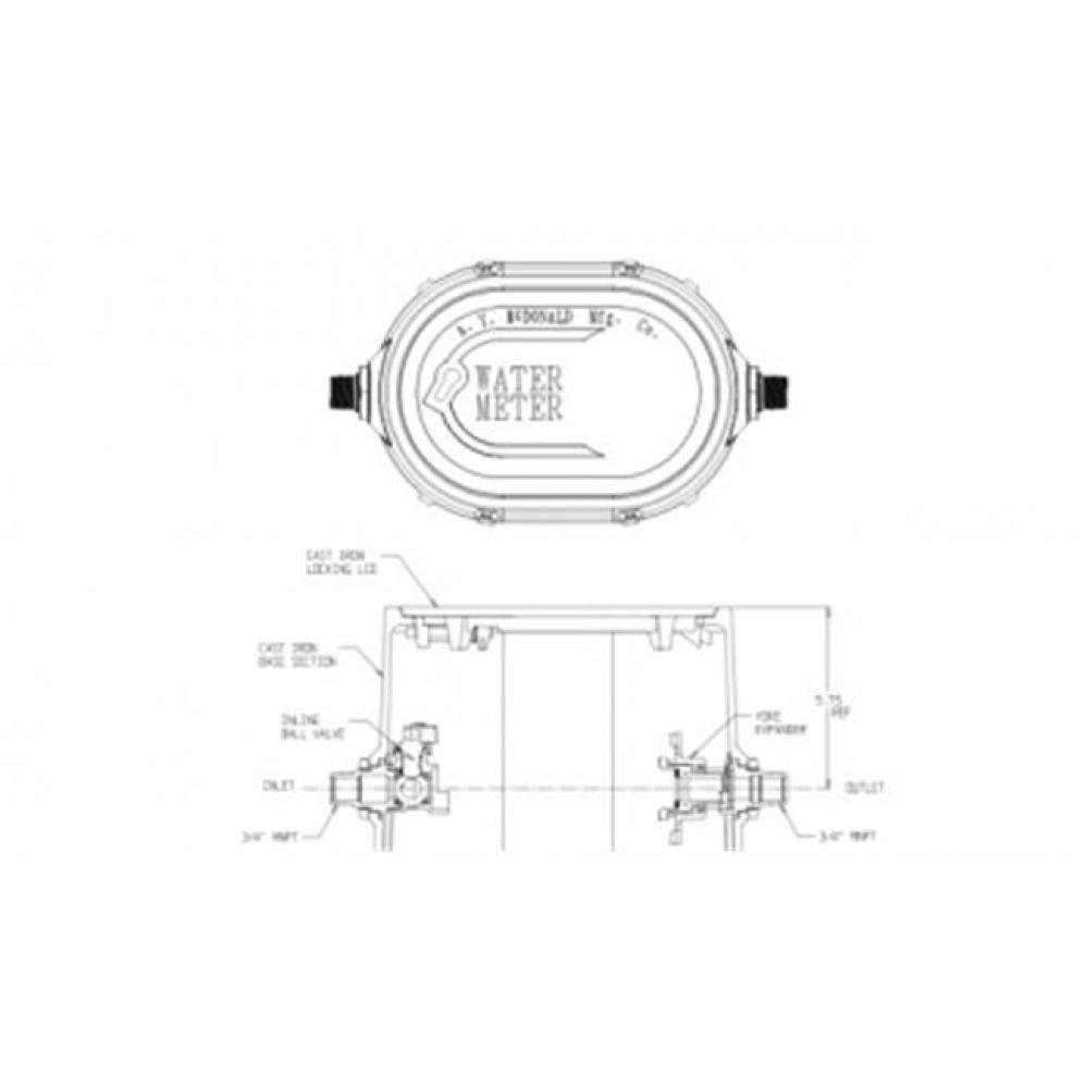 772-2--BC22 332 GFBX 3/4 CTS SBVx3/4 CTS SC-NL