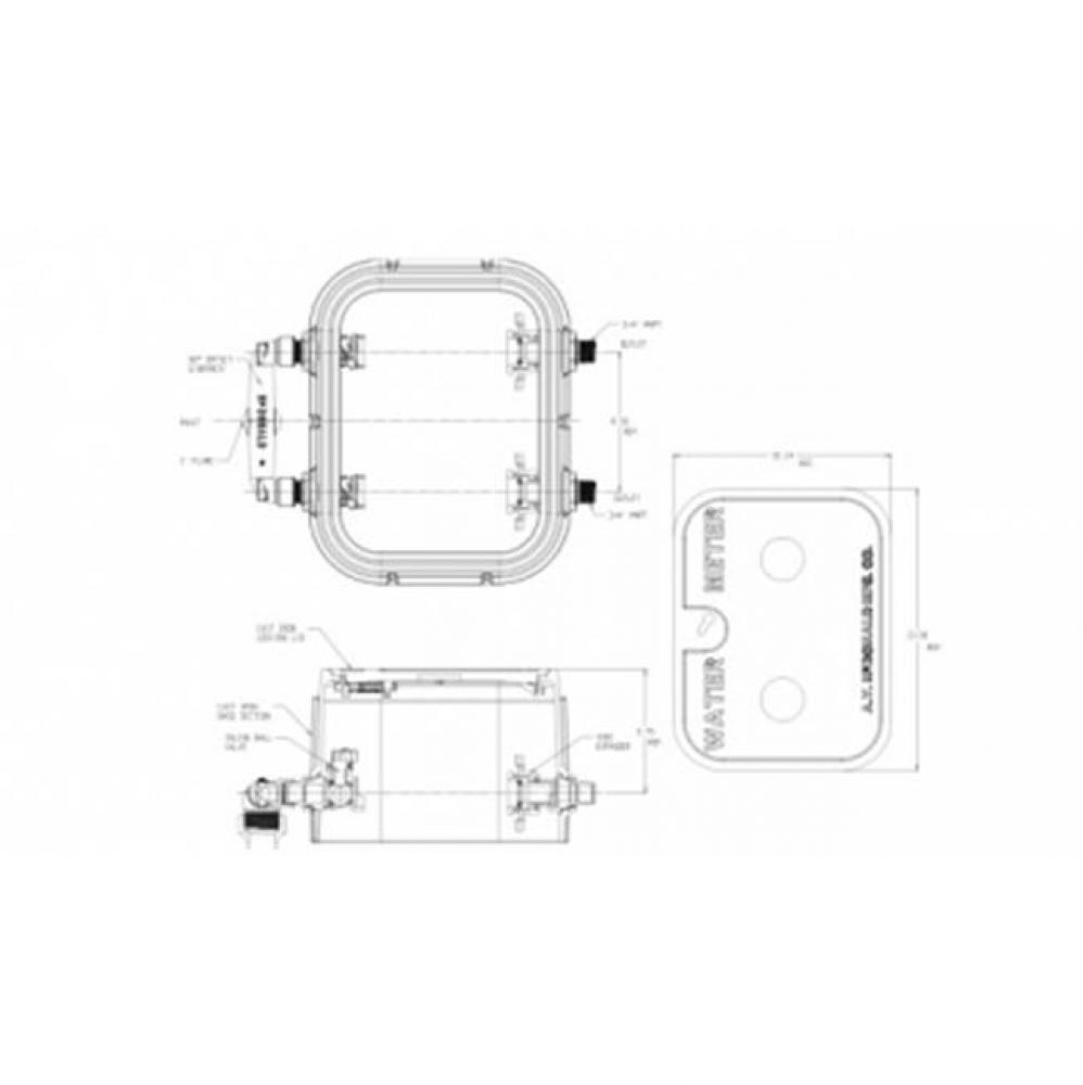 772F2--BCGP 432 DGFBX ANGLE 1 FNPT SBVx3/4 MNPT SC-NL