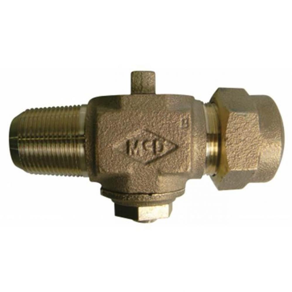 74701Q 3/4 PLUG CORP AWWA X CTS 100W-NL