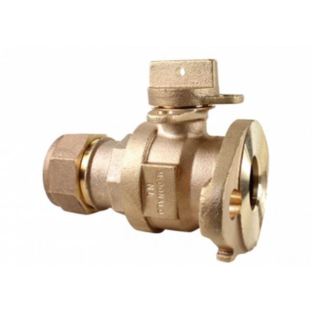 76100MWQ 1 1/2 BALL VALVE CTS X FLANGE - NL