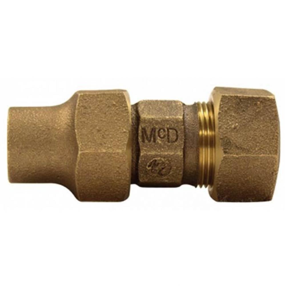 74758CT 3/4X1 COUPLING FLARE X CTS - NL