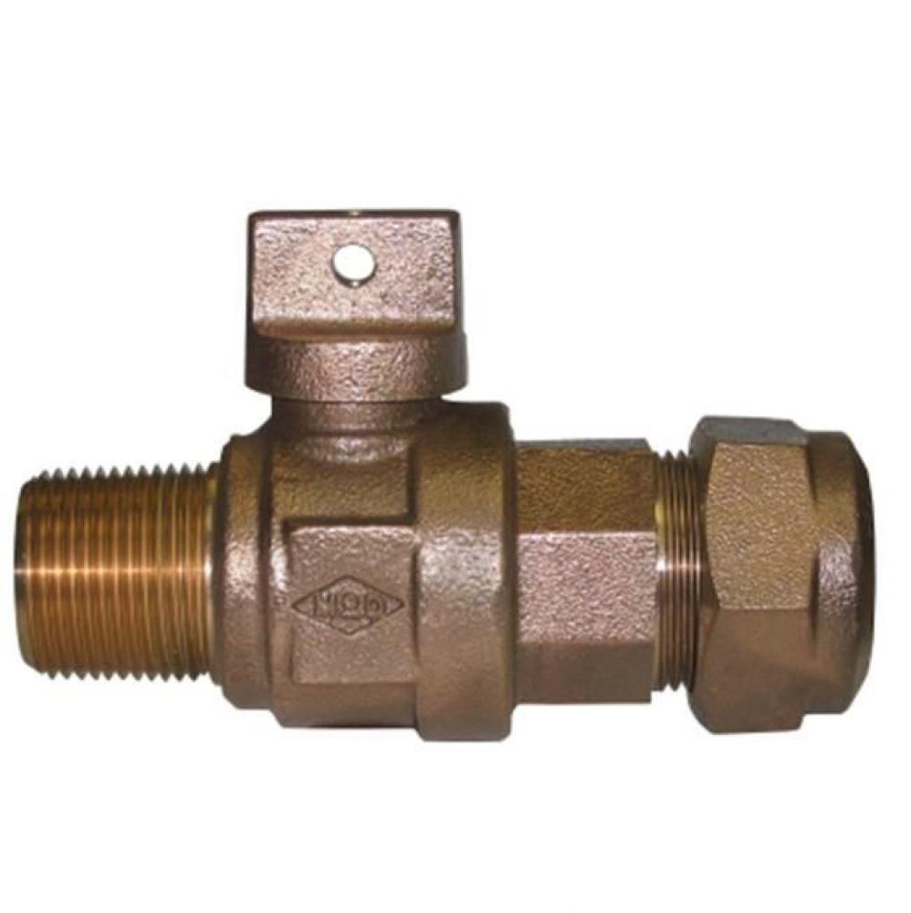 74104BCAPQ 3/4 BALL CORP/CURB MNPT X CTS -NL