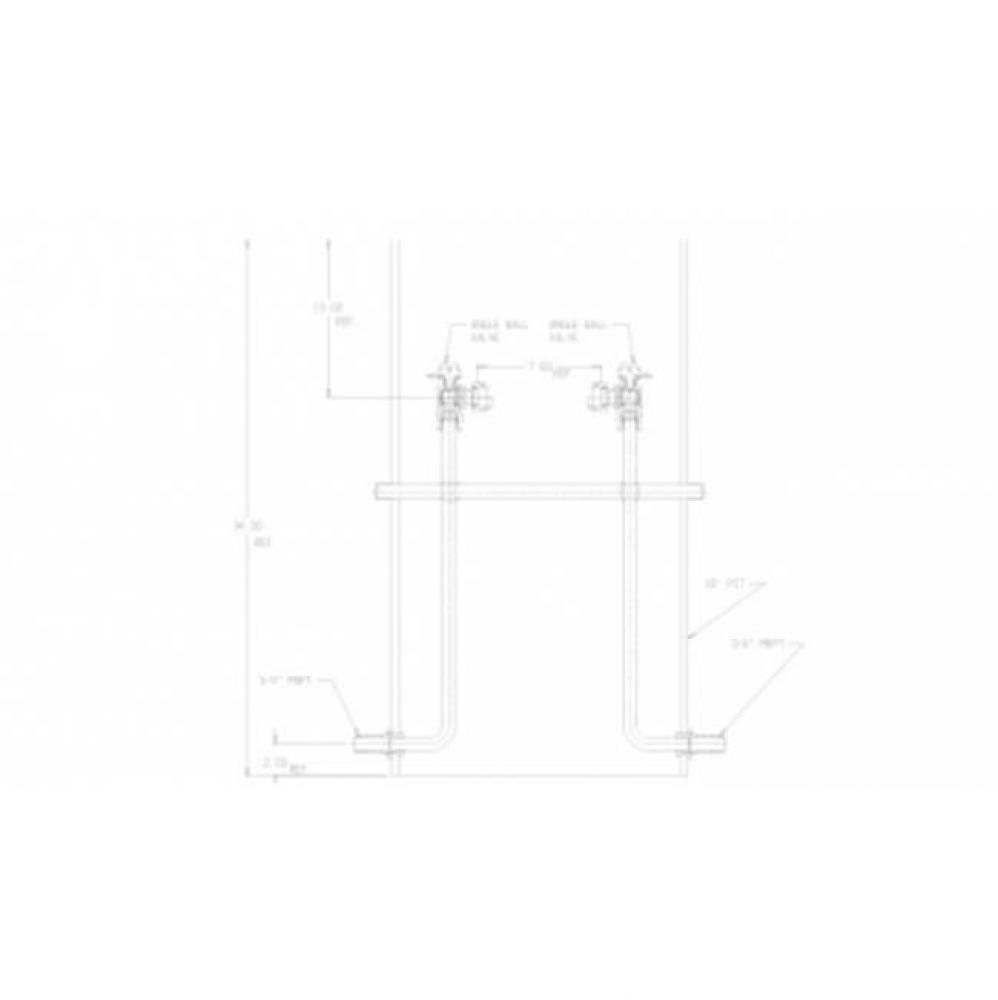 780-256WWPP 44X18 SGL RISER PIT SPBV X SPBV -NL