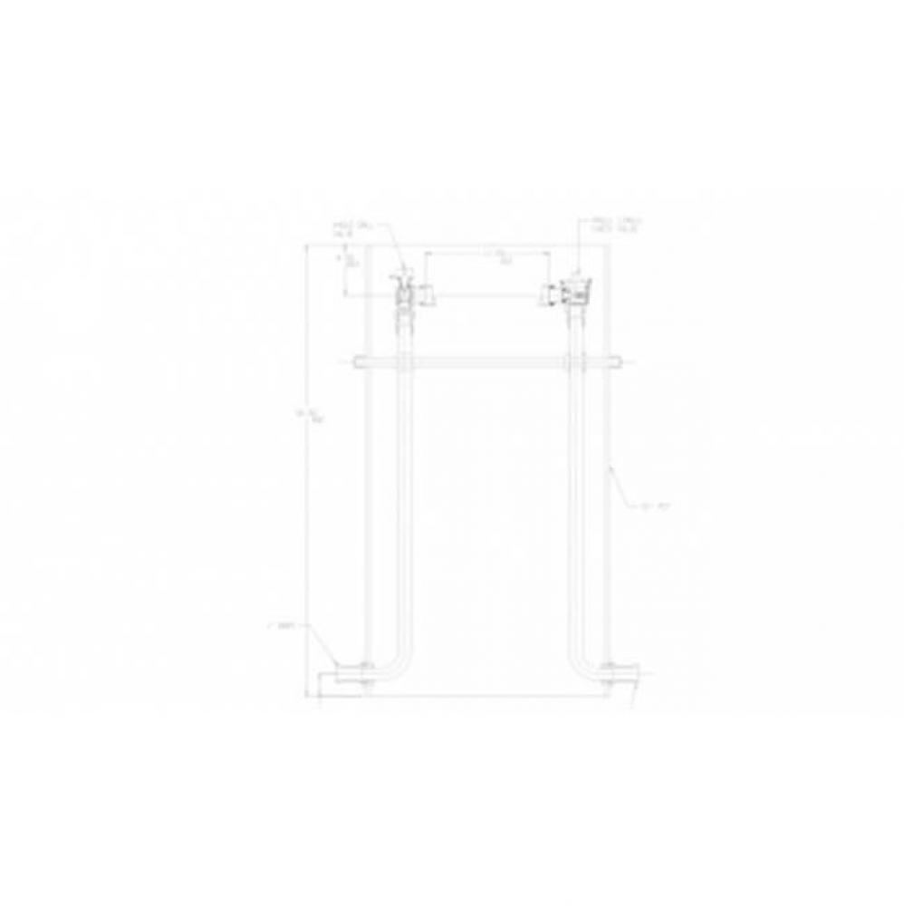 780W466WCPP 44X21 W STYLE SGL RISER PIT SPBV X FPSCK
