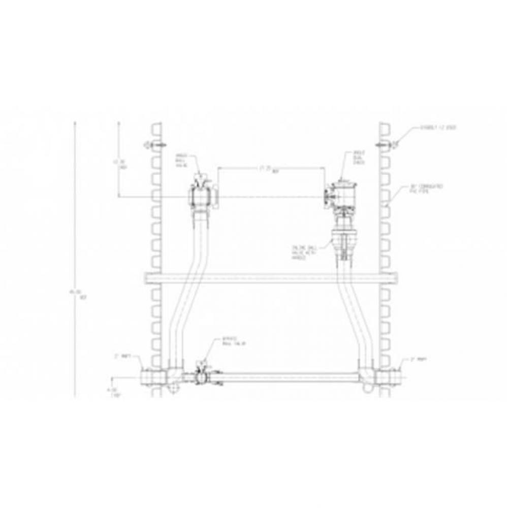 780B748WDPP 775X36X400 SGL RISER PIT FPBV X FPDCK -NL
