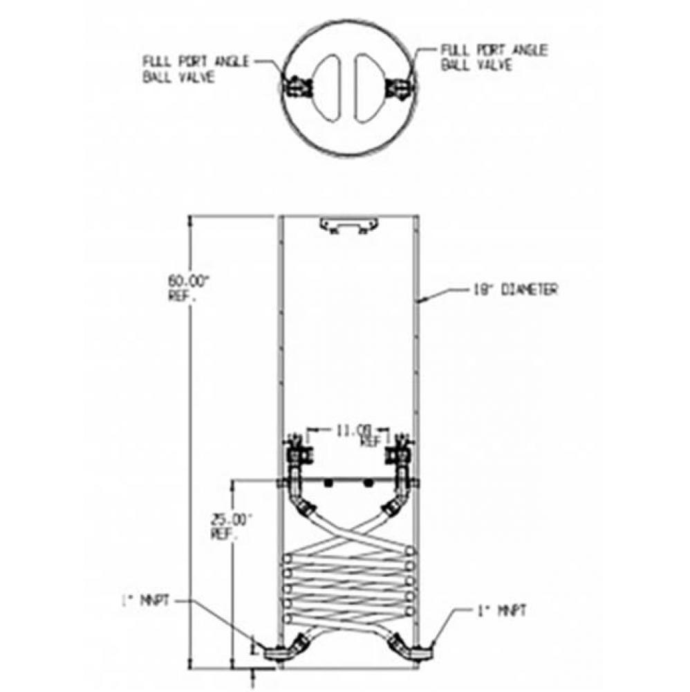 790-436KKPP 440X18 SGL COIL FPBVxFPBV MNPTxMNPT