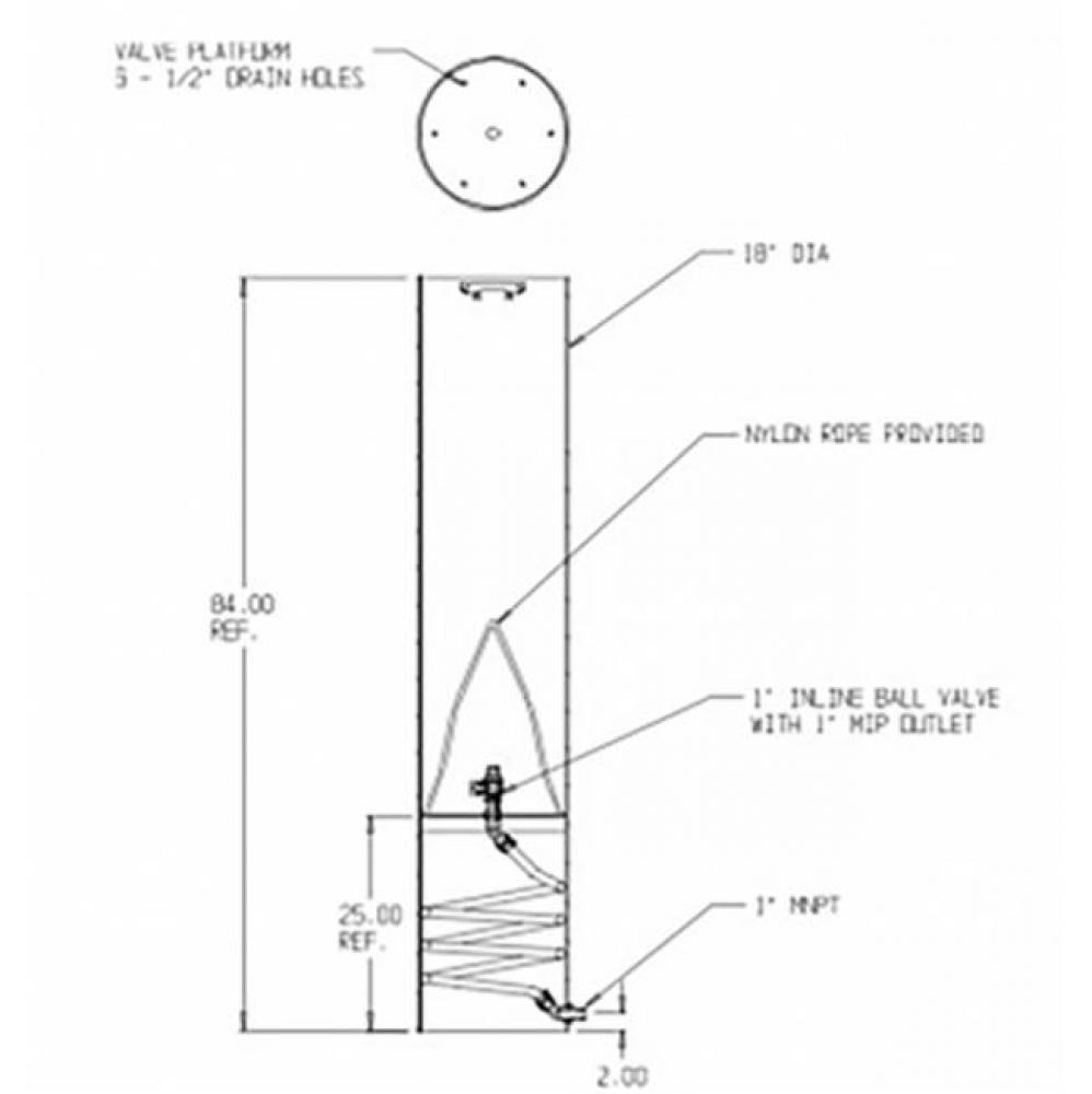 793-472I-P- 400X18 SNGL COIL AIR RELEASE FPBV - MNPT