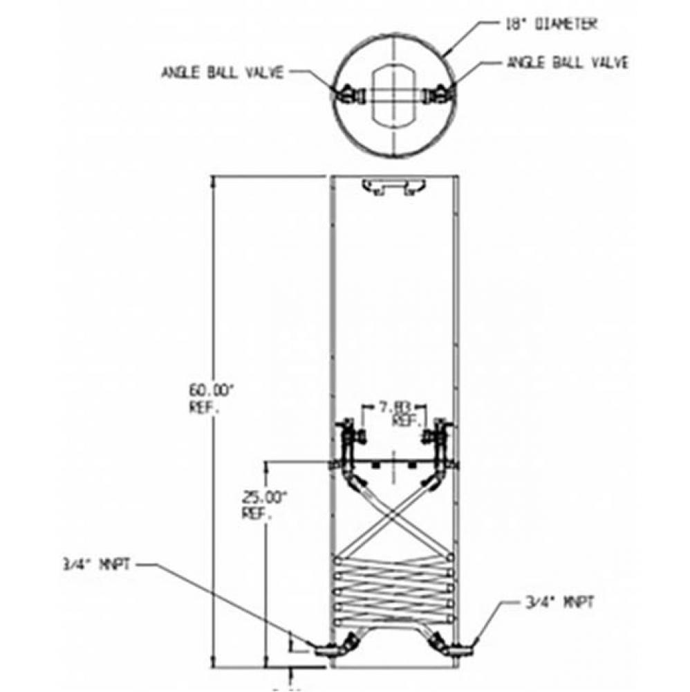 790-260QQPP 430X18X415 SGL COIL SPBVxSPBV MNPTxMNPT
