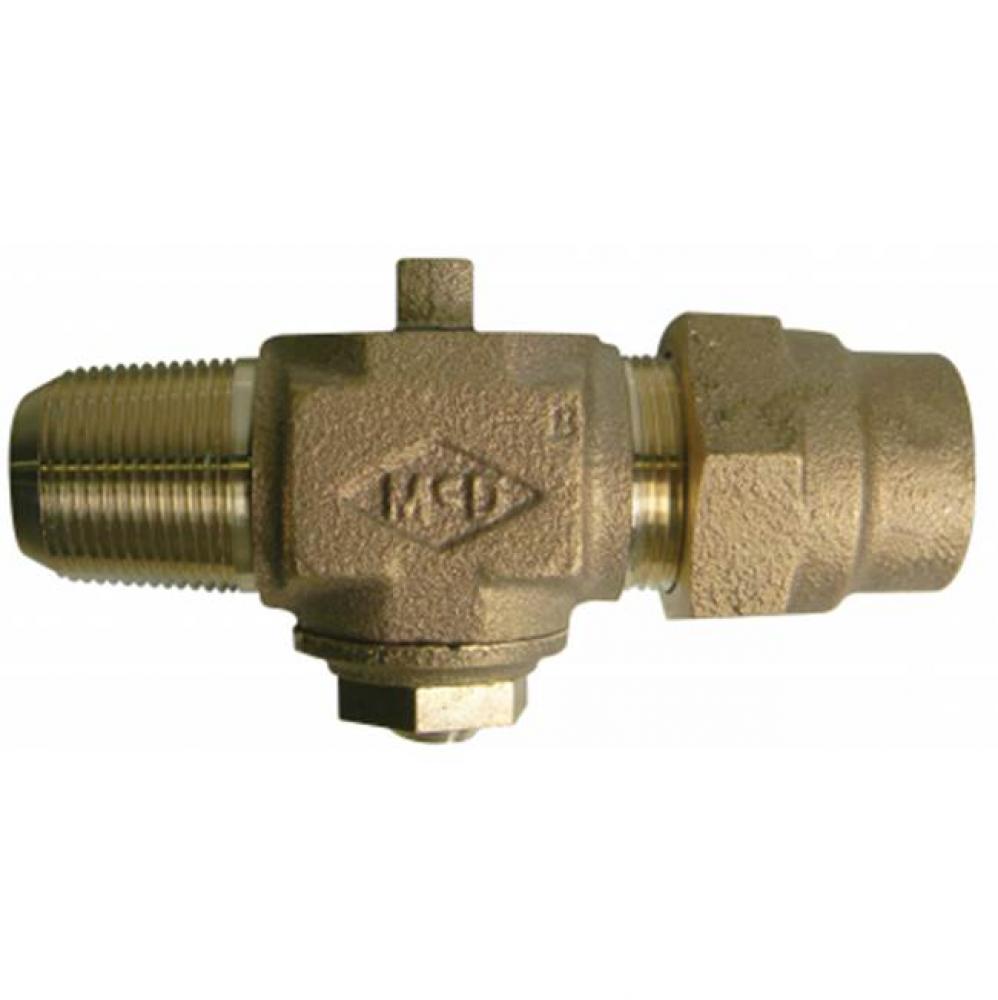 74701G 1 1/2 PLUG CORP AWWA X CTS 16P 80W-NL