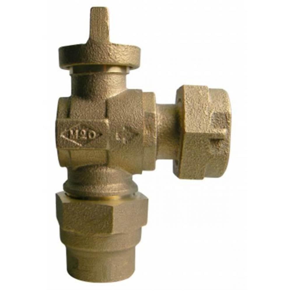 74652BG 3/4 ANGLE BALL SP L/CHK CTS X MTR-NL