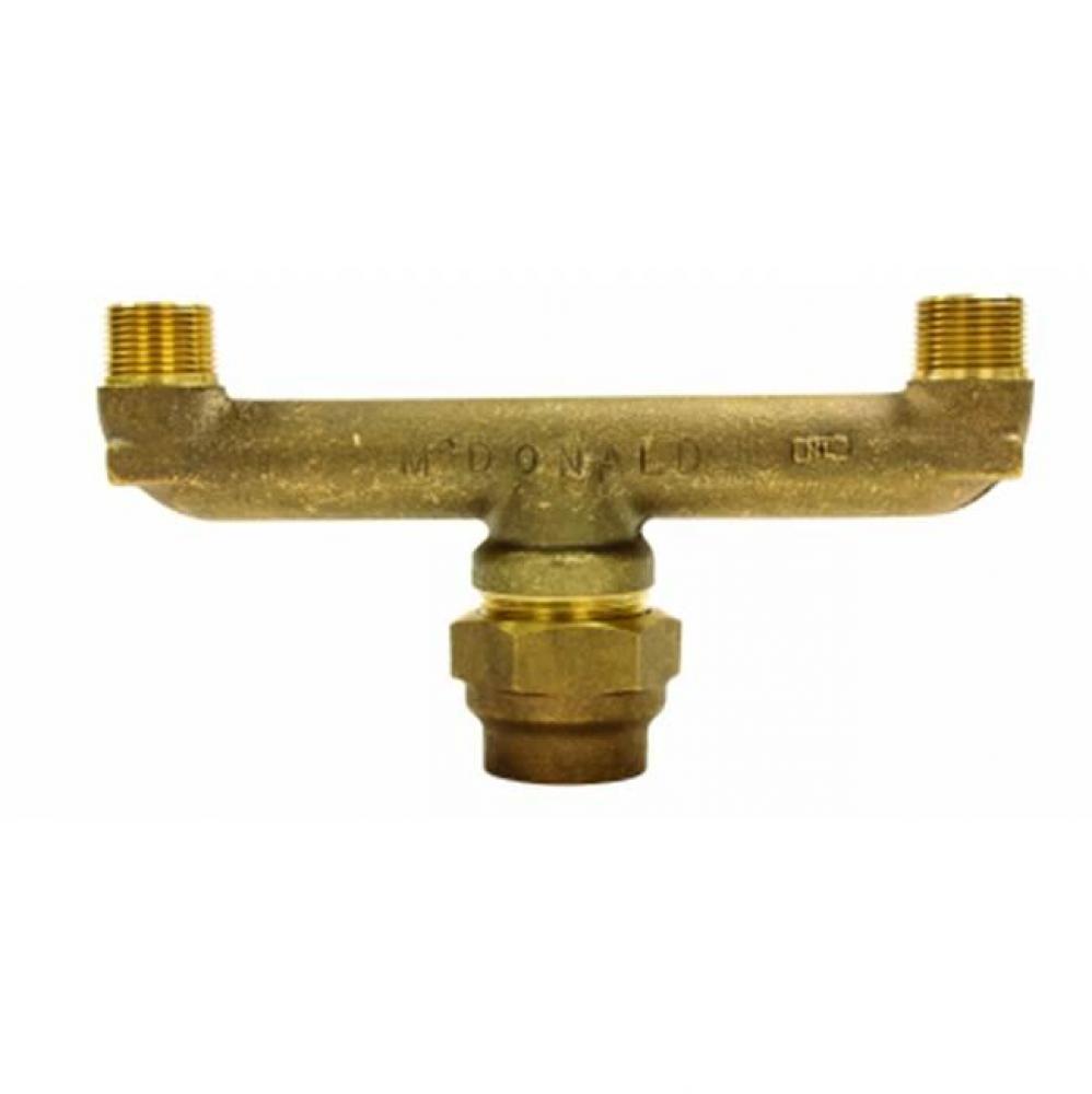 708UGM 1X1X7.5 U-BRANCH CTS X MNPT - NL