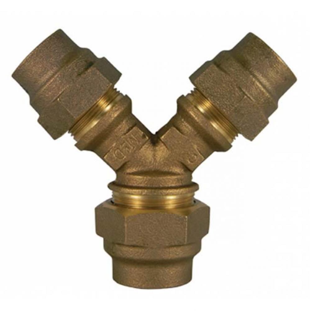 708YSGG 1X3/4 Y-BRANCH CTS X (TWO) CTS - NL