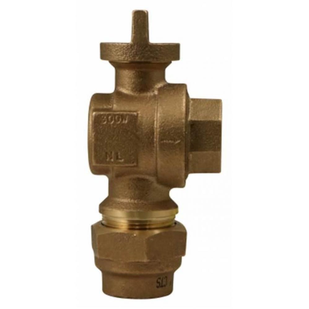 74606BG 1 ANGLE BALL CURB CTS X FNPT - NL