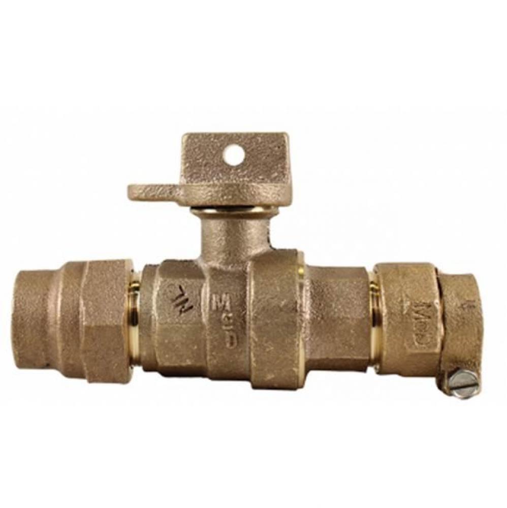 76100WG-44 3/4X5/8X3/4 BALL CURB CTSxPVC - NL