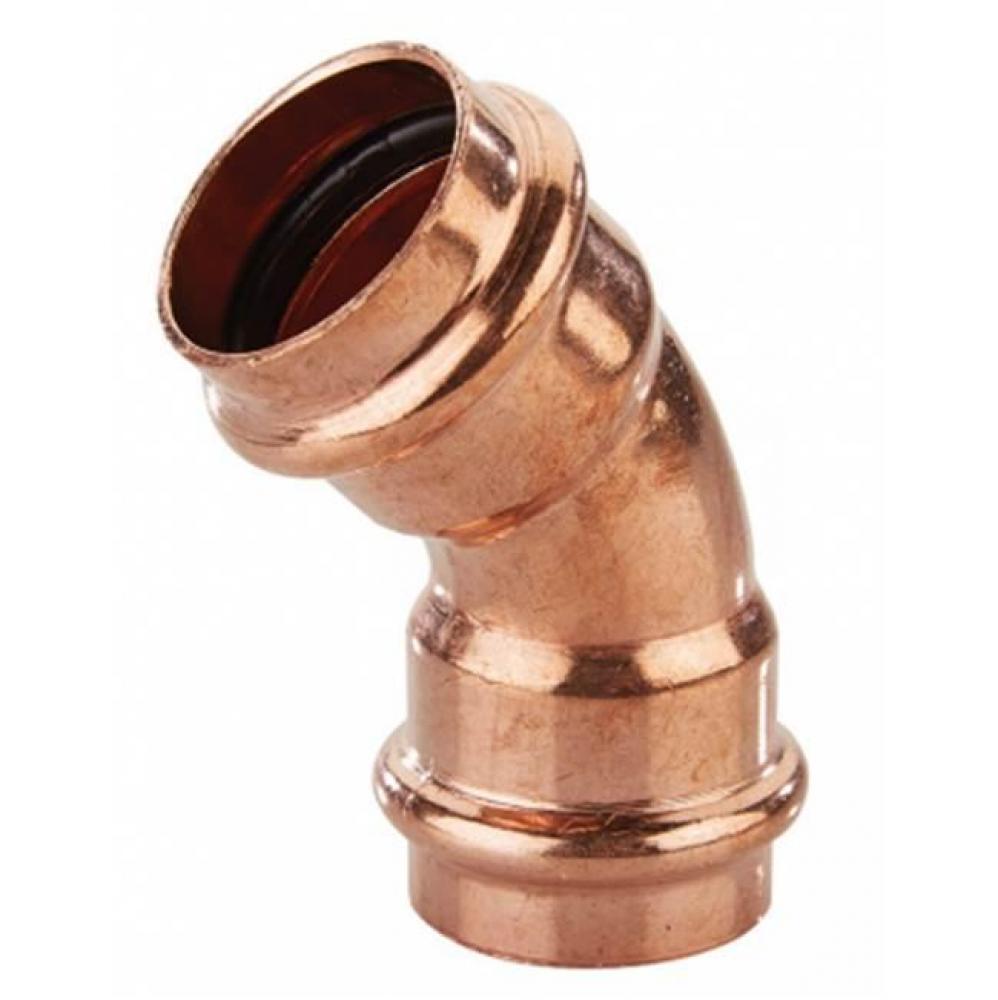 71945 2 1/2 ELBOW 45 DEG PRESS X PRESS-NL