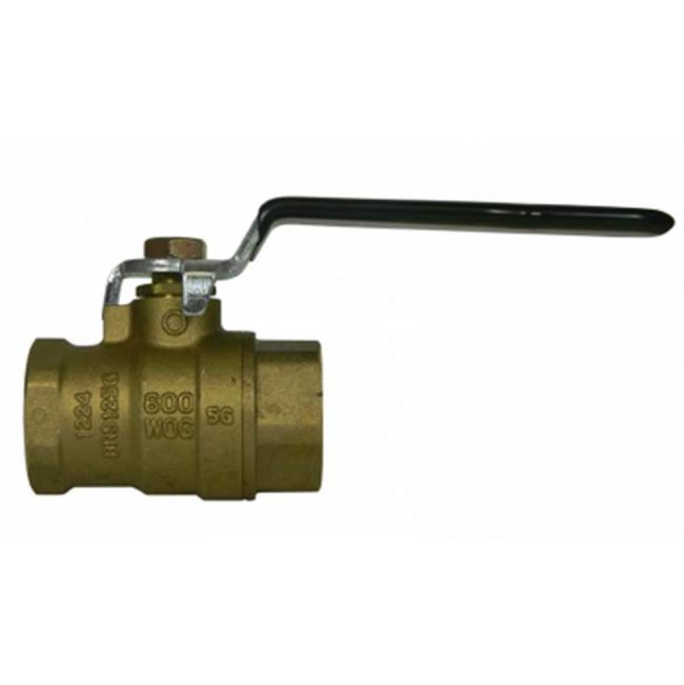 72032T 1/4 FULL PORT BALL VALVE FNPT-NL