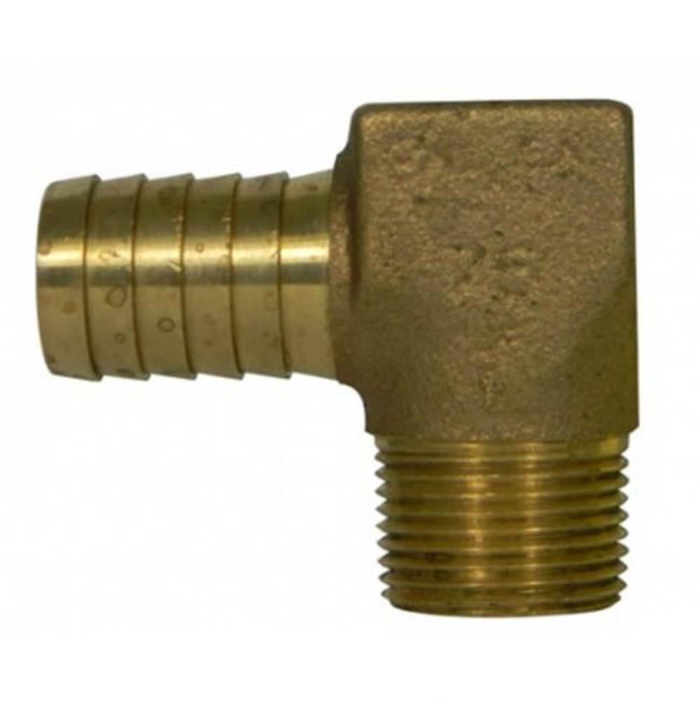 72085 3/4 BRONZE HYDRANT ELBOW INSERTxMNPT-NL