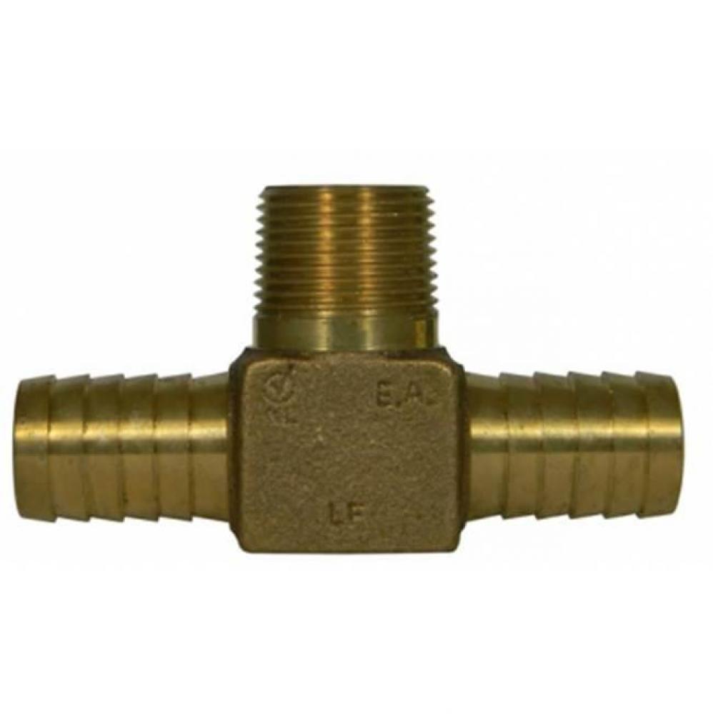 72090 1X3/4 BRONZE HYDRANT TEE INSERTxMNPT-NL