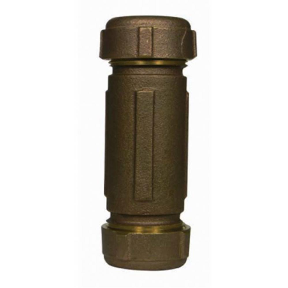 72073 3/8X1/2 BRONZE COMPRESSION CPLG-IPS/CTS NL