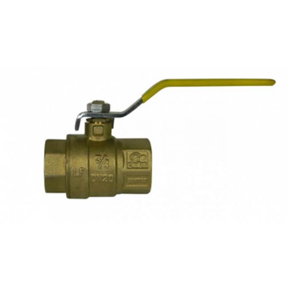 72117T 1/2 FULL PORT BALL VALVE FNPT-NL