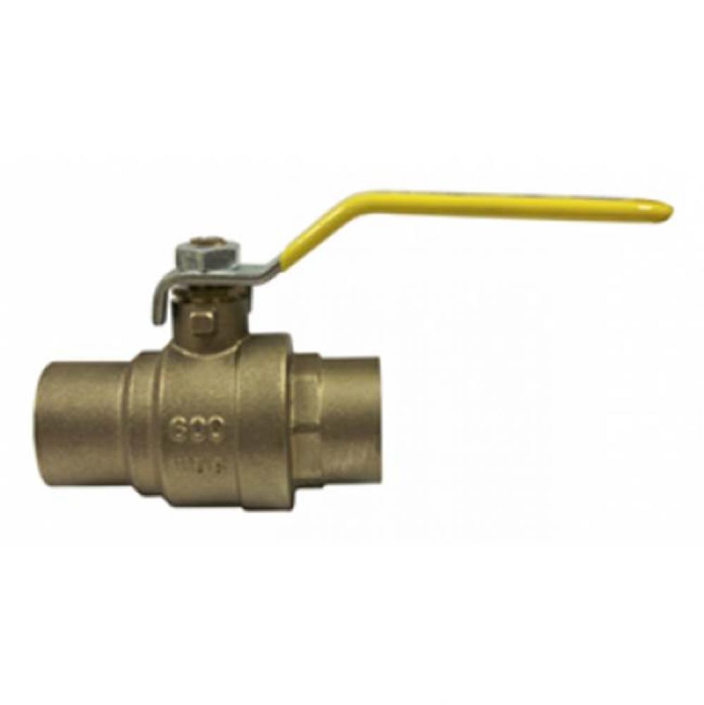 72117S 1 1/4 FULL PORT BALL VALVE SWEAT-NL