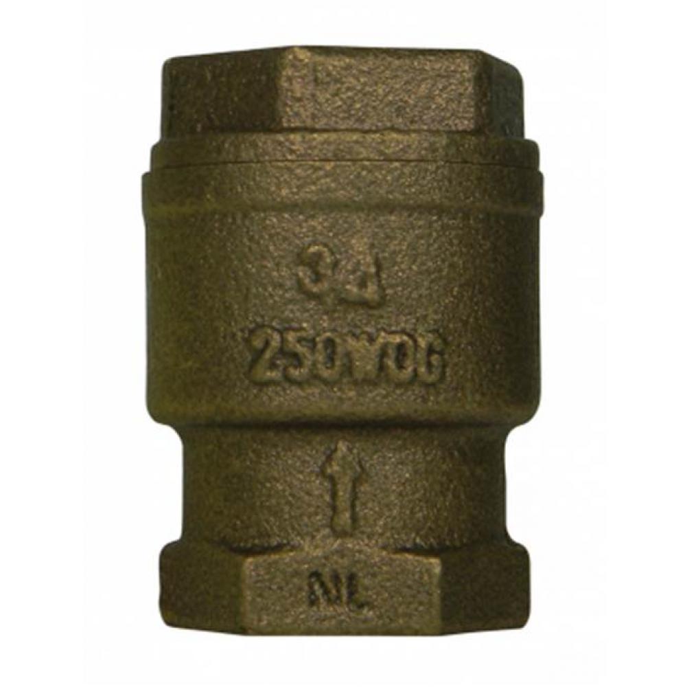 72054T 1/2 INLNE SPRING CHECK VALVE-FNPT NL