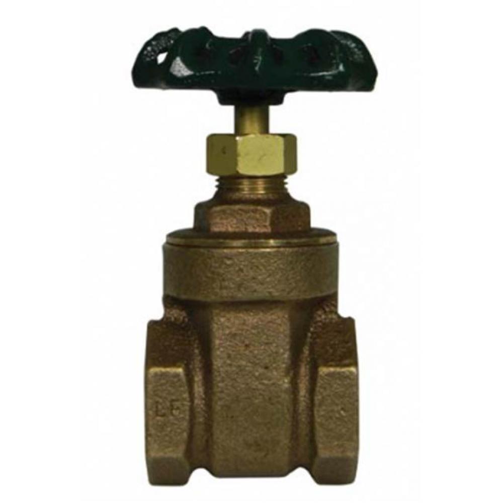 72038T 1 1/4 BRONZE FULL PORT GATE VALVE FNPT-NL