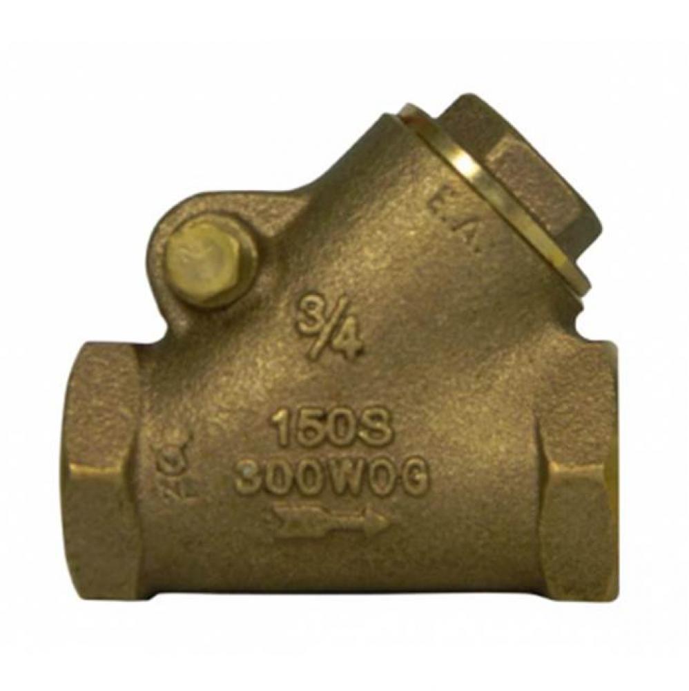 72051T 1/2 Y-PATTERN SWING CHECK VALVE-FNPT NL