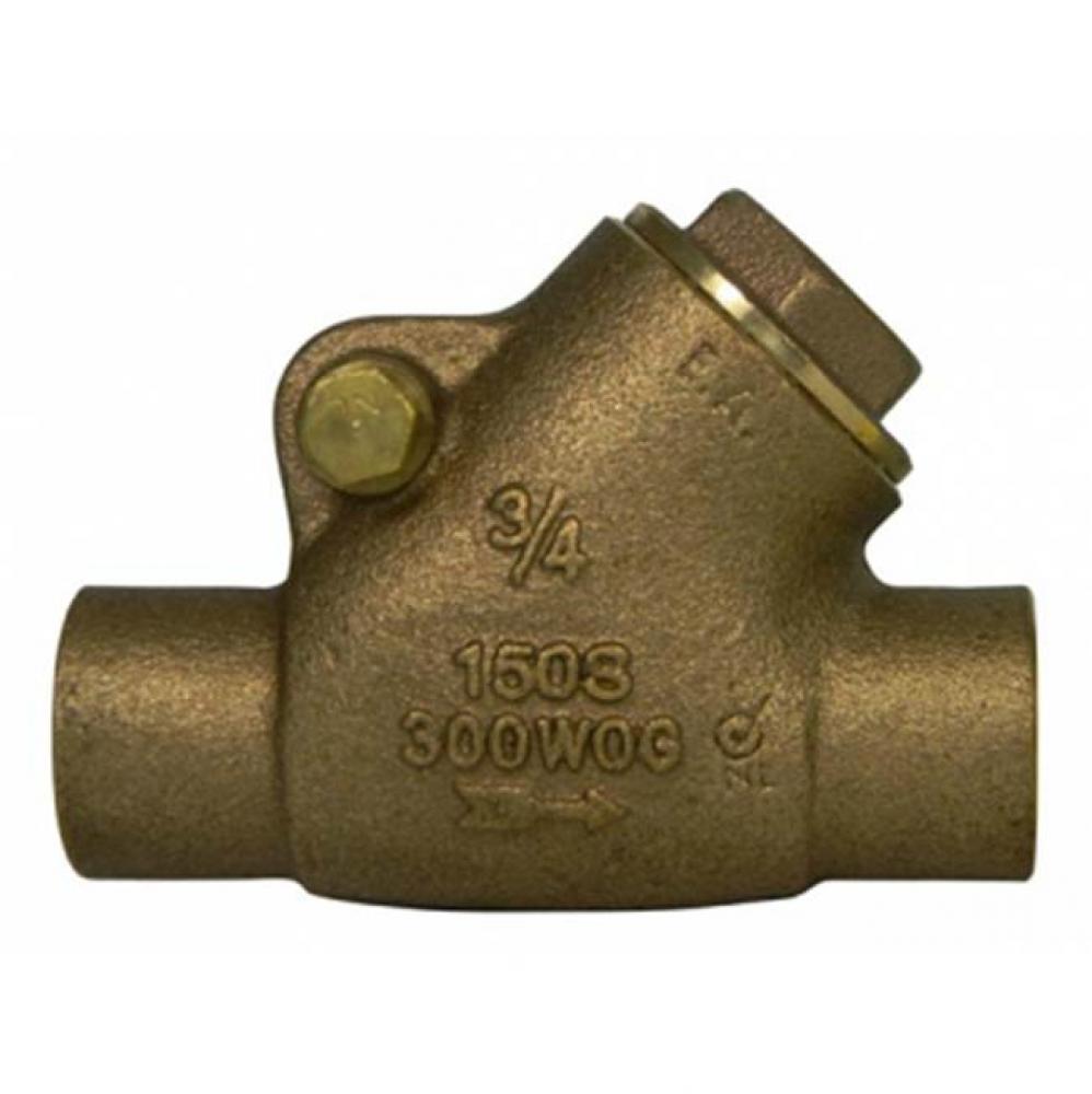 72051S 1/2 Y-PATTERN SWING CHECK VALVE-SWT NL