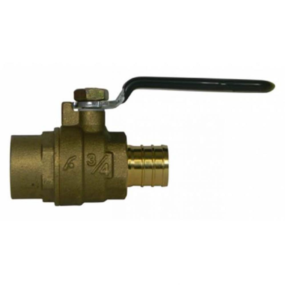 72030PC 1/2 BALL VALVE SWEAT X PEX-NL