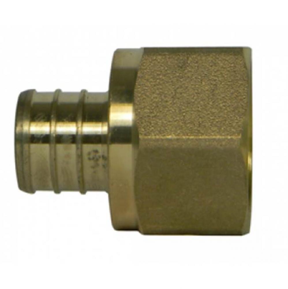 72301B 1/2 SWIVEL ADAPTER PEX X FNPT BRS NUT-NL