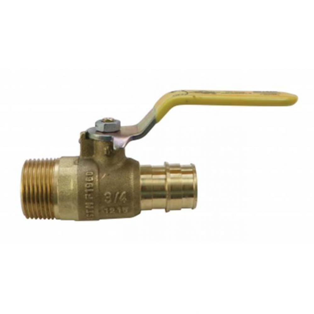 72030EXMP 1 BALL VALVE EXP PEX X MNPT-NL