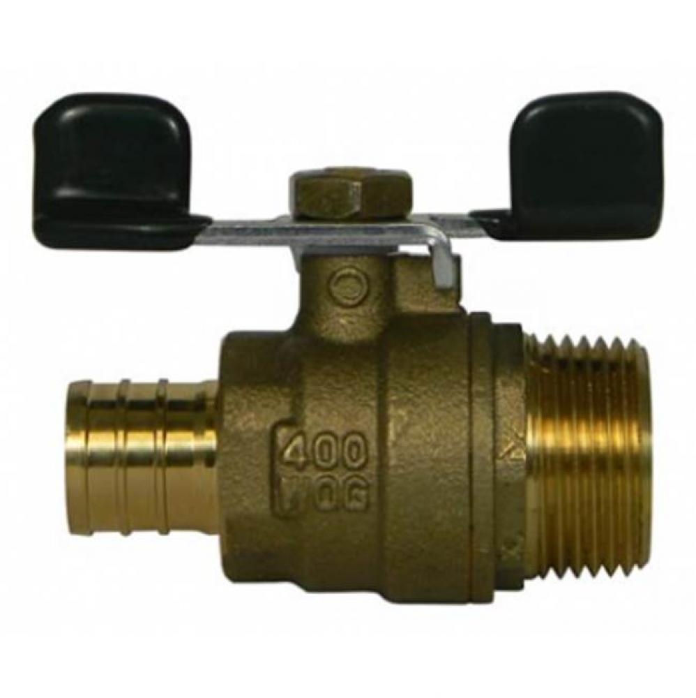 72030MP 1/2 BALL VALVE  PEX X MNPT-NL