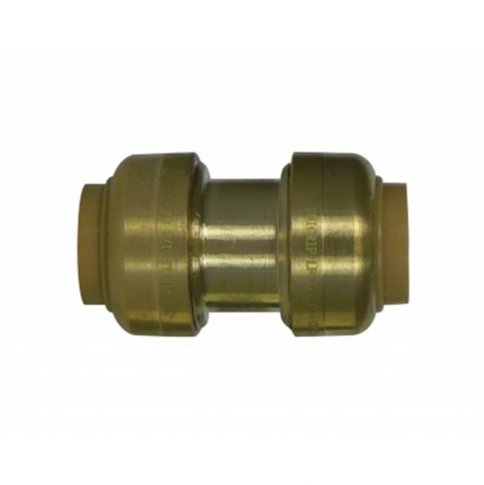 72100 1/2 COUPLING BRASS PUSH FIT NL