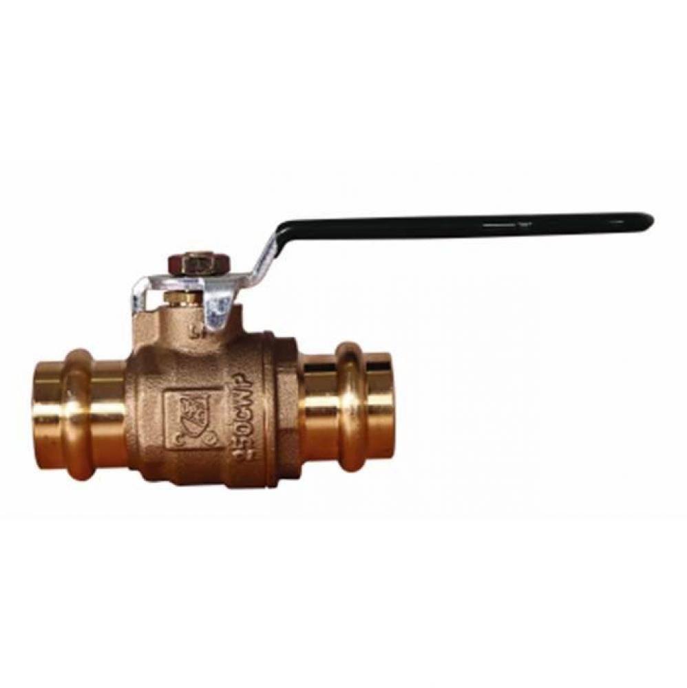 72028PF 4 FULL PORT BALL VALVE PRESS FIT-NL
