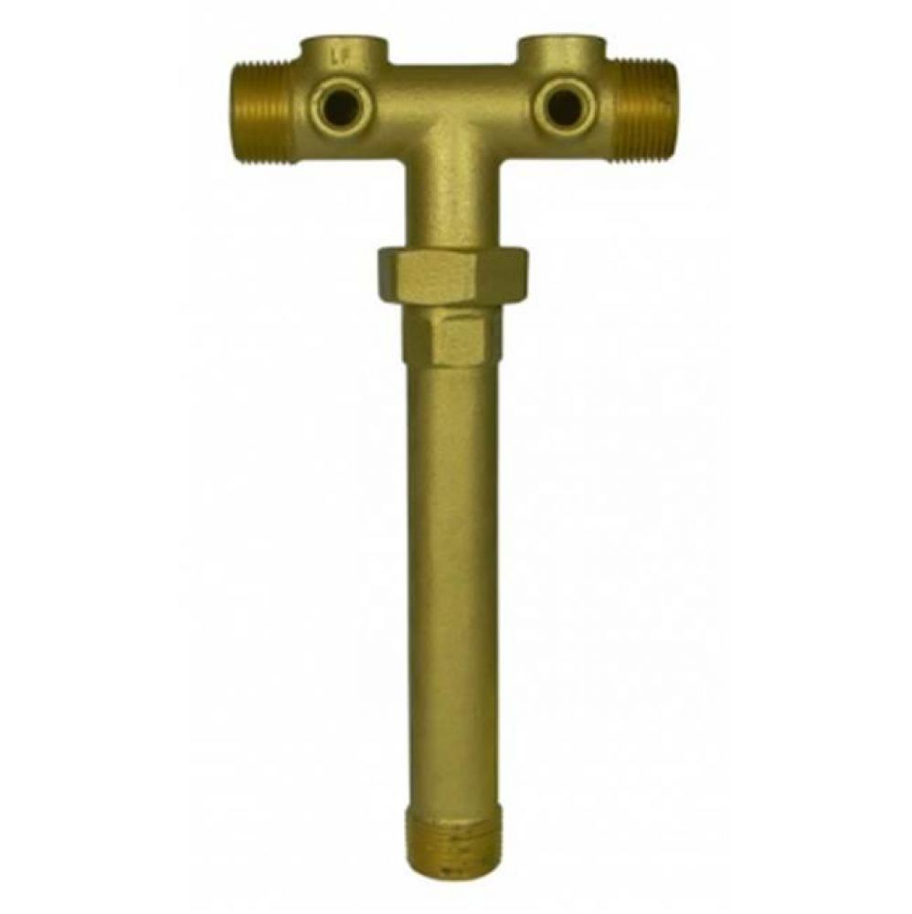 72047 1X14 UNION TANK TEE -2 HOLE-NL