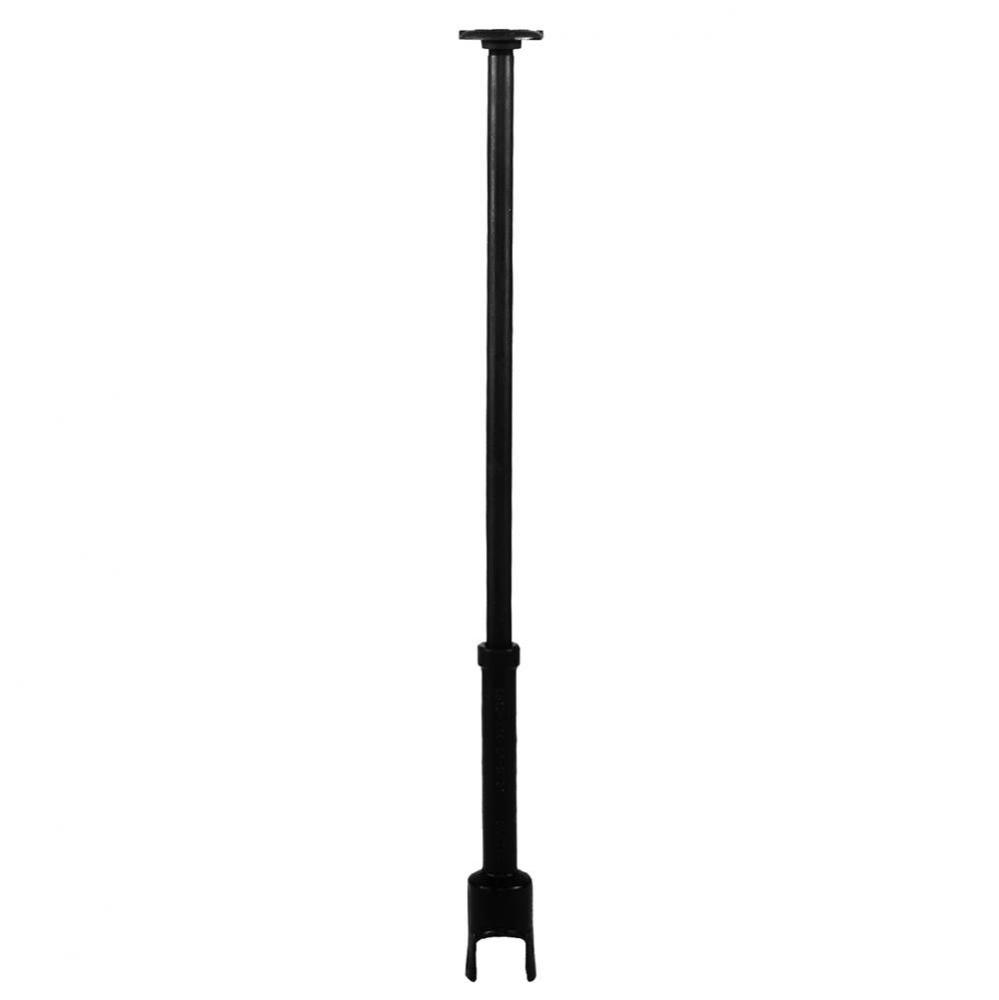 5601 2 1/2 ARCH CURB BOX 2 HOLE LID W/5660 12 ROD 1 UPPER SM BASE