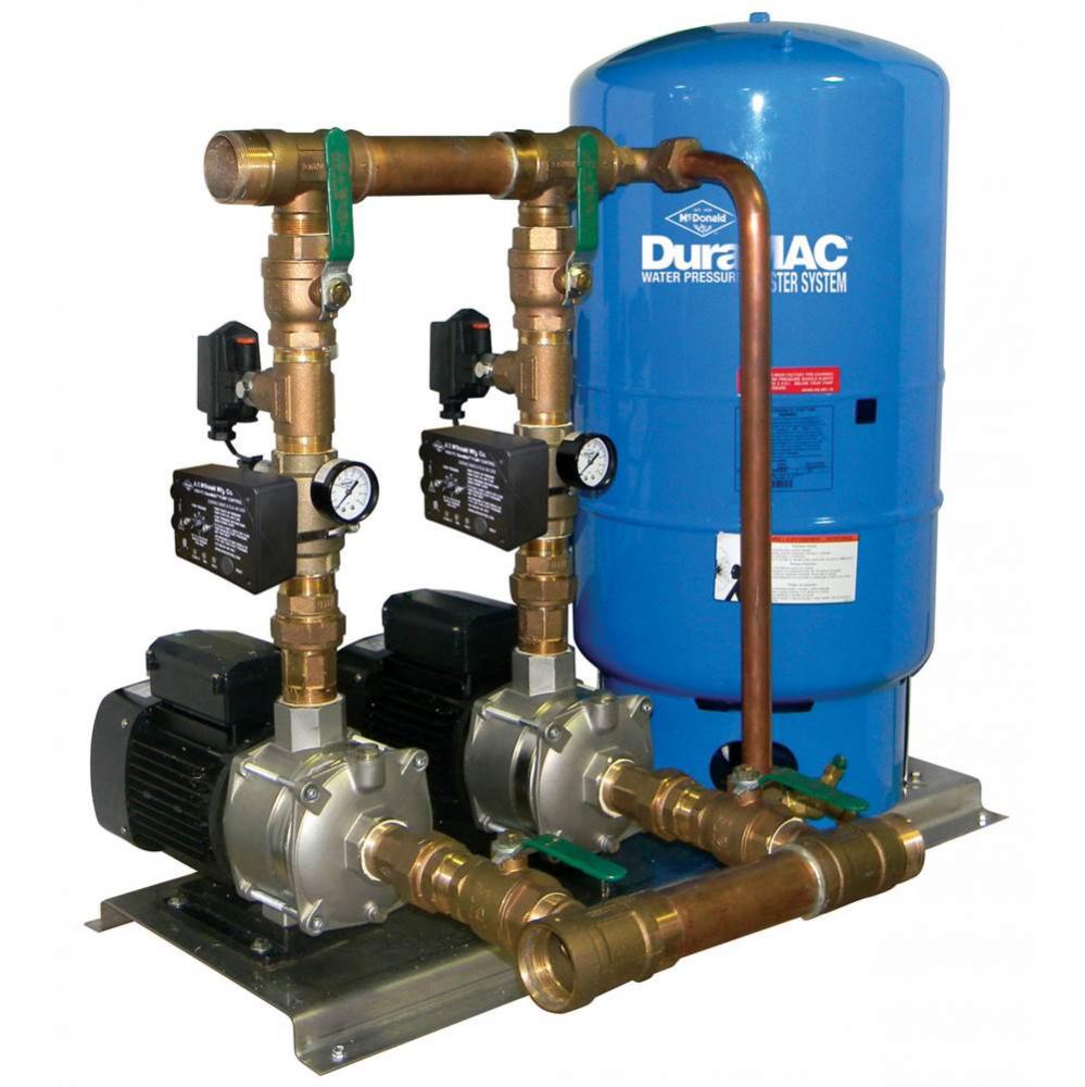 17044C120Pc2-D Duplex Booster 2Hp 230V And 44 Psi