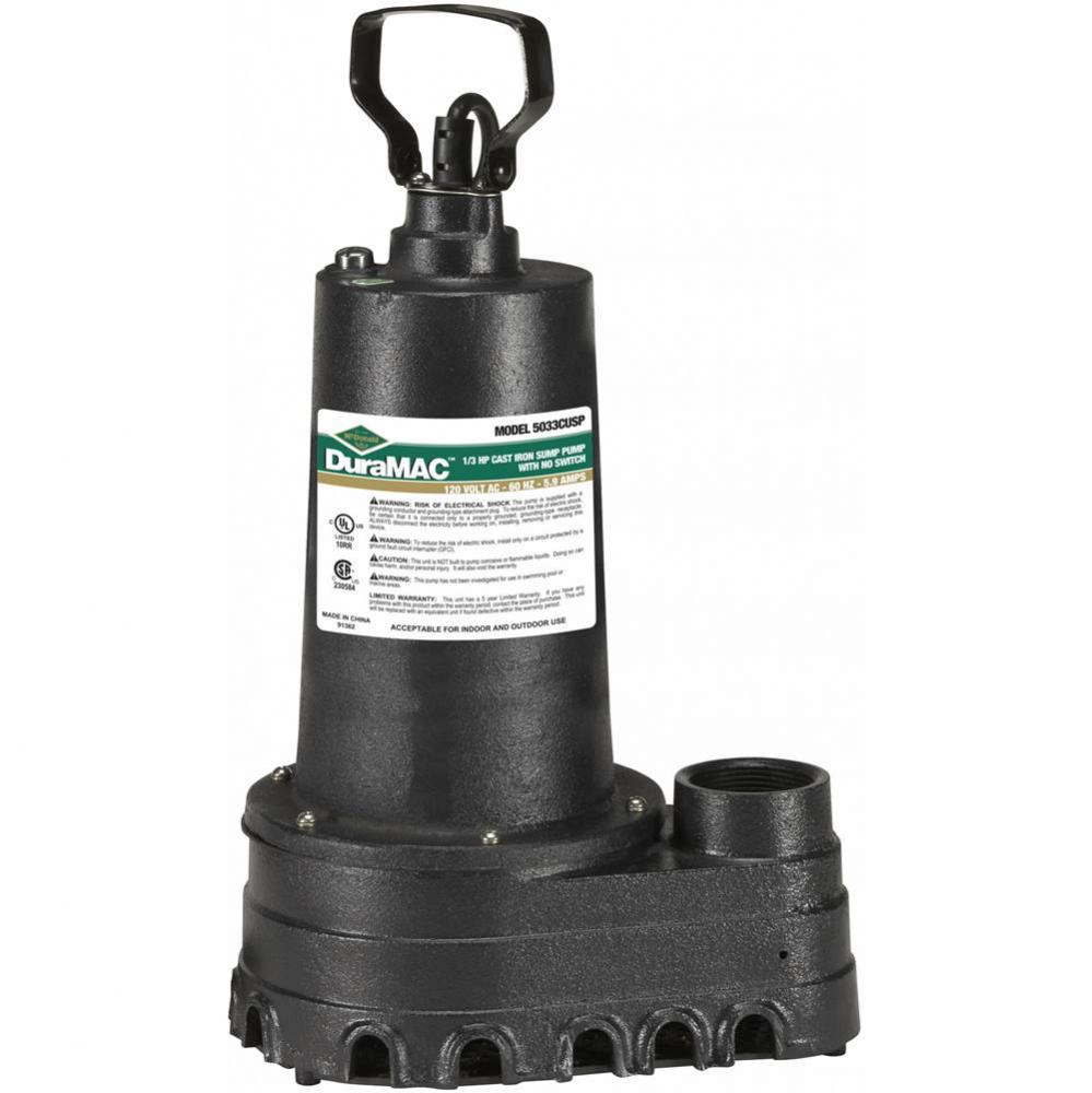 5033Cusp Ci Sump Pump 1/3Hp