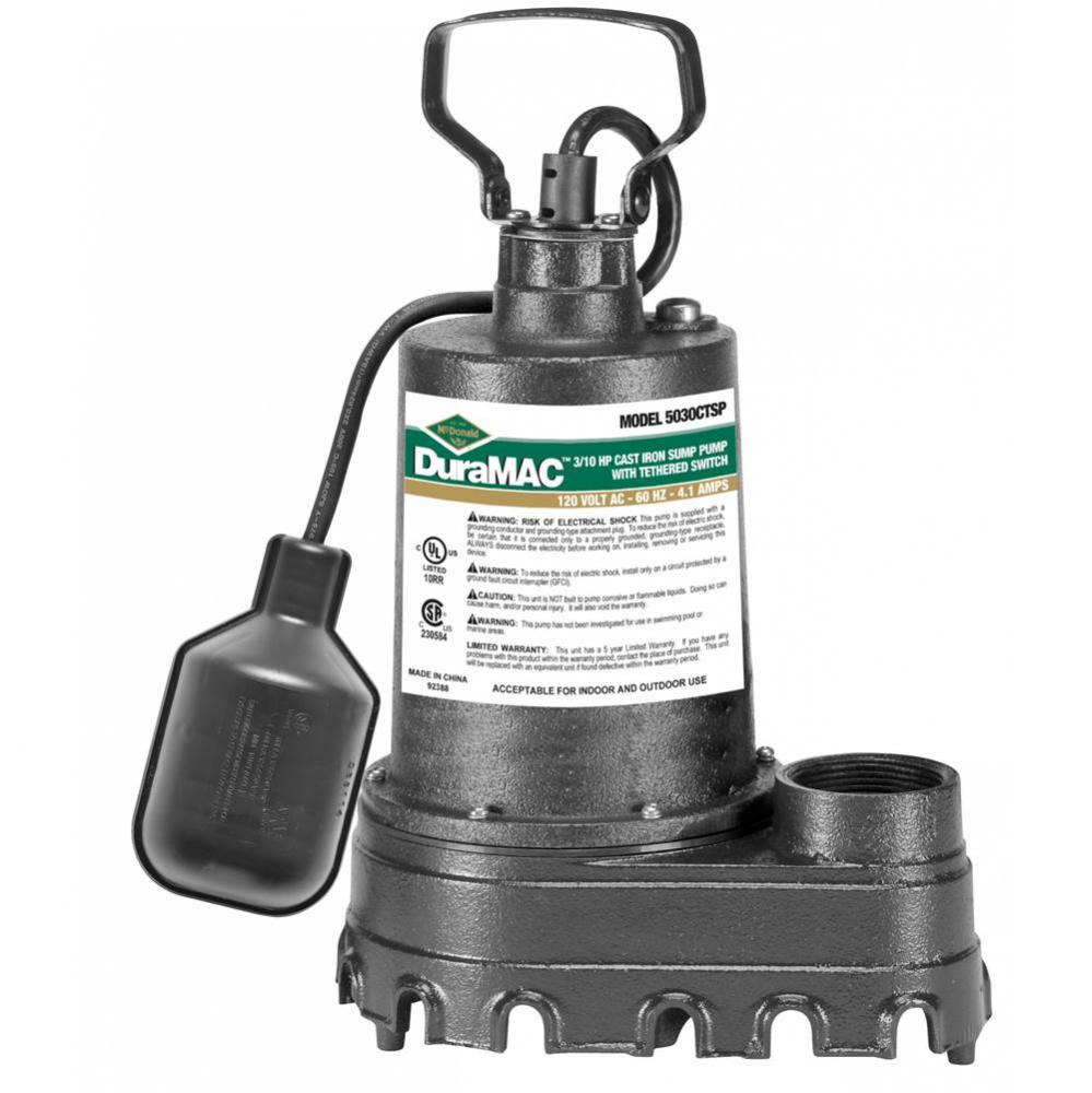 5030Ctsp25 Ci Sump Pump 3/10Hp 25 Ft