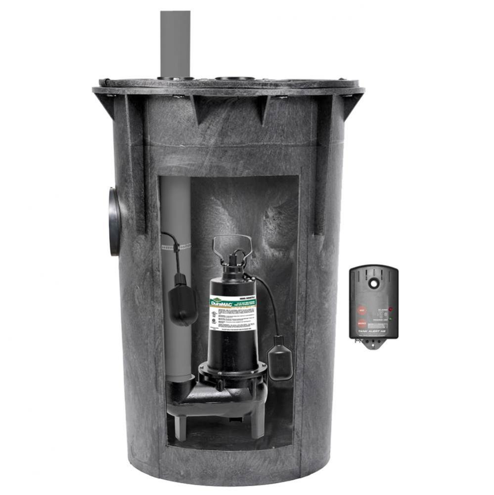 5050Ctsjpacda1 Sewage Pkg 1/2Hp 115V 1Ph Alarm