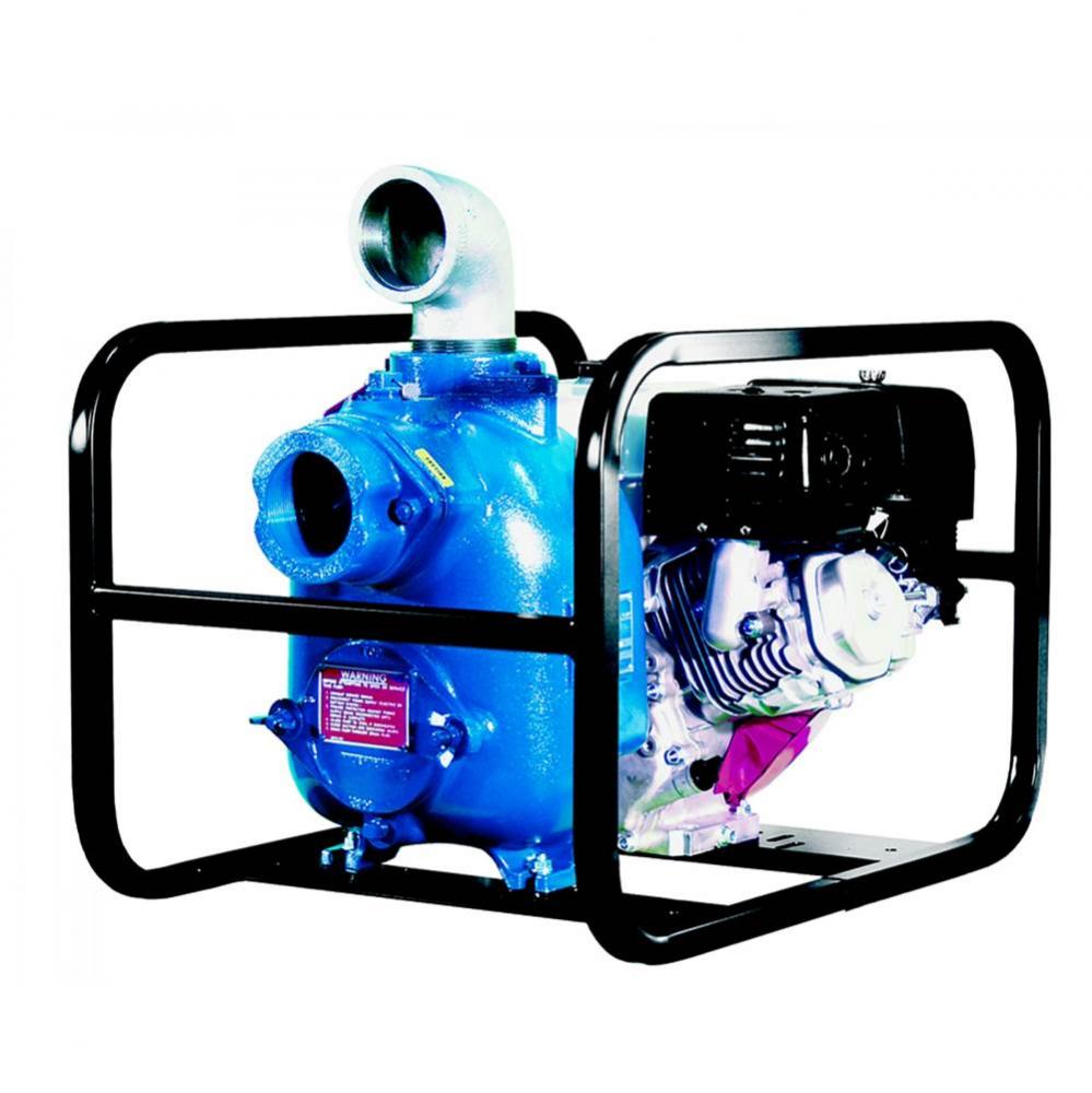 03S8HR GAS TRASH PUMP 3 IN HONDA ROLL